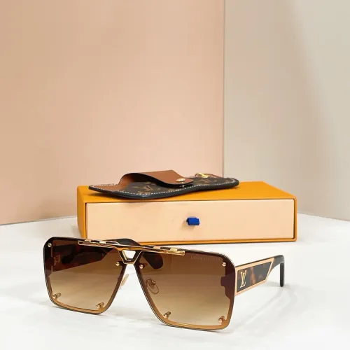 Wholesale Louis Vuitton AAA Quality Sunglasses #1433383 $60.00 USD, Wholesale Quality Replica Louis Vuitton AAA Quality Sunglasses