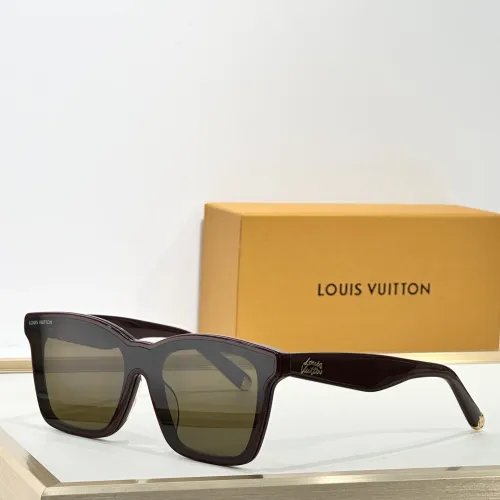Wholesale Louis Vuitton AAA Quality Sunglasses #1433397 $60.00 USD, Wholesale Quality Replica Louis Vuitton AAA Quality Sunglasses