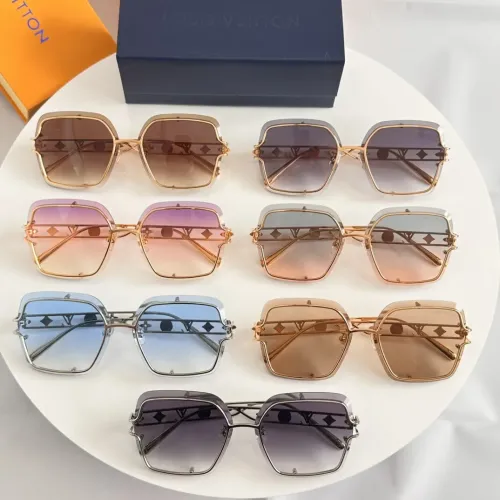 Replica Louis Vuitton AAA Quality Sunglasses #1433404 $60.00 USD for Wholesale