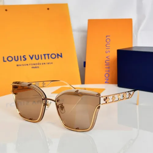 Wholesale Louis Vuitton AAA Quality Sunglasses #1433411 $60.00 USD, Wholesale Quality Replica Louis Vuitton AAA Quality Sunglasses