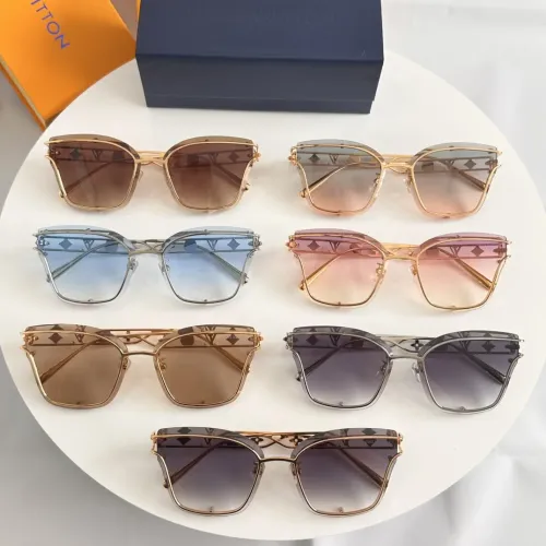 Replica Louis Vuitton AAA Quality Sunglasses #1433411 $60.00 USD for Wholesale