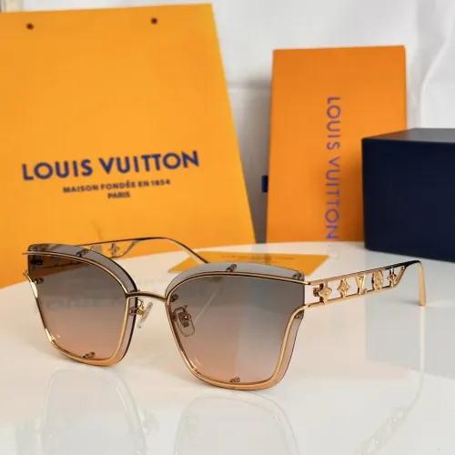 Wholesale Louis Vuitton AAA Quality Sunglasses #1433412 $60.00 USD, Wholesale Quality Replica Louis Vuitton AAA Quality Sunglasses