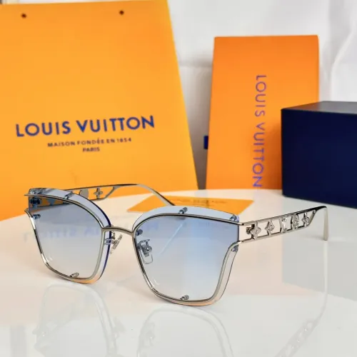 Wholesale Louis Vuitton AAA Quality Sunglasses #1433417 $60.00 USD, Wholesale Quality Replica Louis Vuitton AAA Quality Sunglasses
