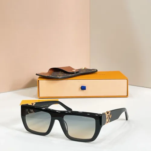 Wholesale Louis Vuitton AAA Quality Sunglasses #1433420 $60.00 USD, Wholesale Quality Replica Louis Vuitton AAA Quality Sunglasses