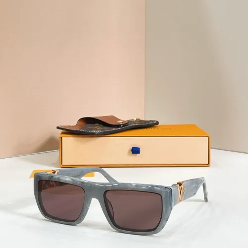 Wholesale Louis Vuitton AAA Quality Sunglasses #1433423 $60.00 USD, Wholesale Quality Replica Louis Vuitton AAA Quality Sunglasses