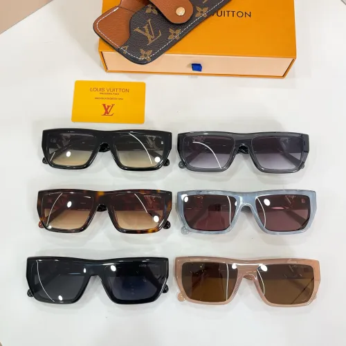 Replica Louis Vuitton AAA Quality Sunglasses #1433427 $60.00 USD for Wholesale