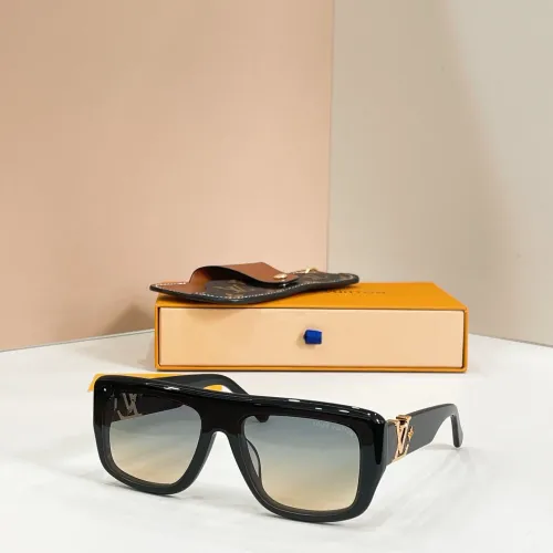 Wholesale Louis Vuitton AAA Quality Sunglasses #1433433 $60.00 USD, Wholesale Quality Replica Louis Vuitton AAA Quality Sunglasses