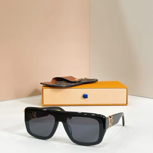 Wholesale Louis Vuitton AAA Quality Sunglasses #1433439 $60.00 USD, Wholesale Quality Replica Louis Vuitton AAA Quality Sunglasses
