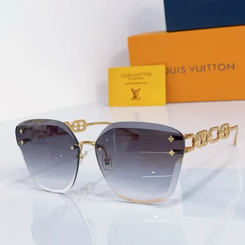 Wholesale Louis Vuitton AAA Quality Sunglasses #1433444 $60.00 USD, Wholesale Quality Replica Louis Vuitton AAA Quality Sunglasses