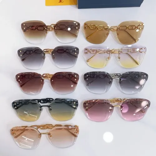 Replica Louis Vuitton AAA Quality Sunglasses #1433444 $60.00 USD for Wholesale