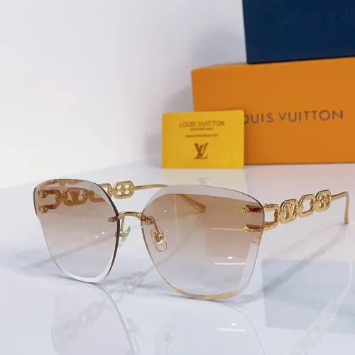 Wholesale Louis Vuitton AAA Quality Sunglasses #1433446 $60.00 USD, Wholesale Quality Replica Louis Vuitton AAA Quality Sunglasses