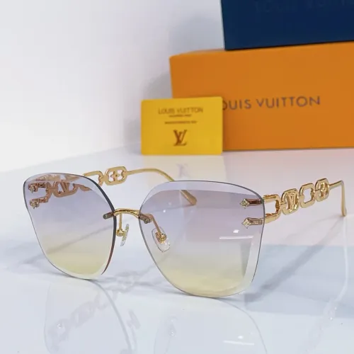 Wholesale Louis Vuitton AAA Quality Sunglasses #1433447 $60.00 USD, Wholesale Quality Replica Louis Vuitton AAA Quality Sunglasses