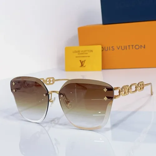 Wholesale Louis Vuitton AAA Quality Sunglasses #1433449 $60.00 USD, Wholesale Quality Replica Louis Vuitton AAA Quality Sunglasses