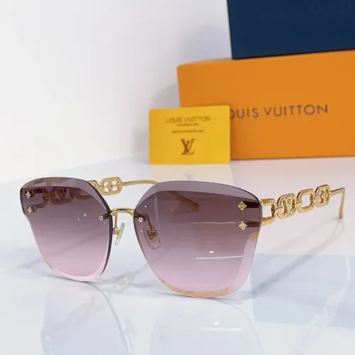 Wholesale Louis Vuitton AAA Quality Sunglasses #1433450 $60.00 USD, Wholesale Quality Replica Louis Vuitton AAA Quality Sunglasses