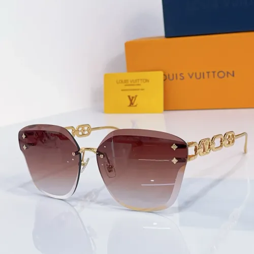 Wholesale Louis Vuitton AAA Quality Sunglasses #1433451 $60.00 USD, Wholesale Quality Replica Louis Vuitton AAA Quality Sunglasses