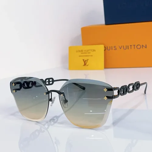Wholesale Louis Vuitton AAA Quality Sunglasses #1433452 $60.00 USD, Wholesale Quality Replica Louis Vuitton AAA Quality Sunglasses