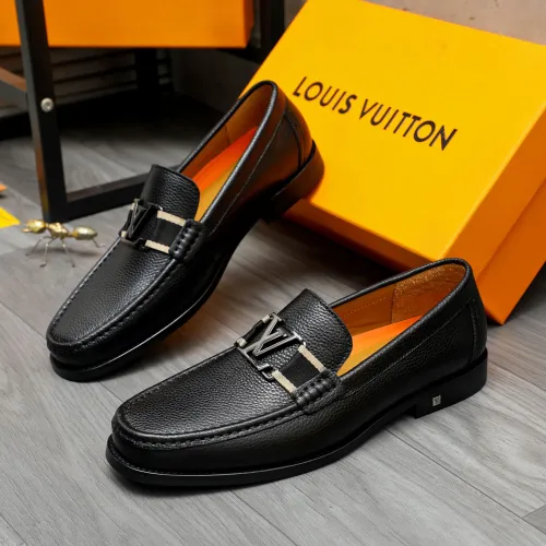 Wholesale Louis Vuitton LV Oxfords Shoes For Men #1433453 $92.00 USD, Wholesale Quality Replica Louis Vuitton LV Oxfords Shoes