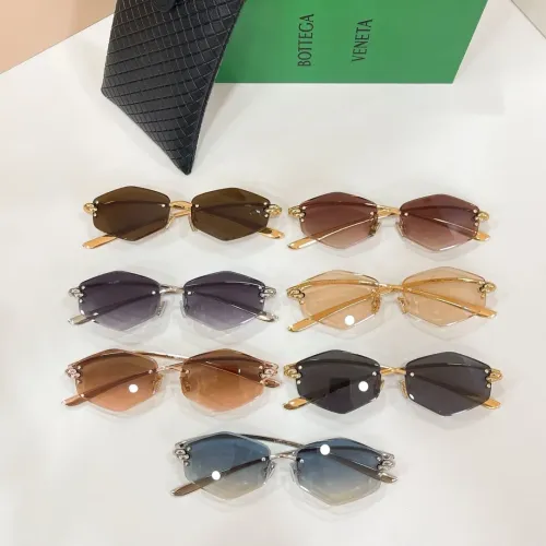 Replica Bottega Veneta AAA Quality Sunglasses #1433457 $60.00 USD for Wholesale