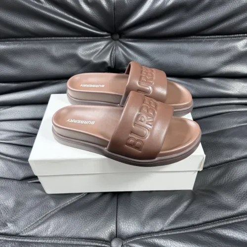 Wholesale Burberry Slippers For Men #1433482 $56.00 USD, Wholesale Quality Replica Burberry Slippers