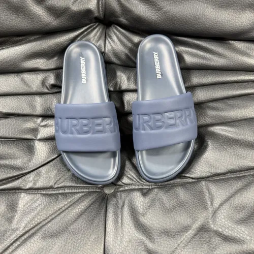 Replica Burberry Slippers For Men #1433483 $56.00 USD for Wholesale