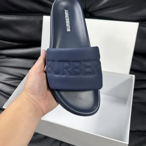 Replica Burberry Slippers For Men #1433483 $56.00 USD for Wholesale