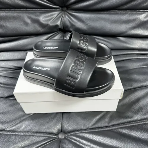 Wholesale Burberry Slippers For Men #1433484 $56.00 USD, Wholesale Quality Replica Burberry Slippers
