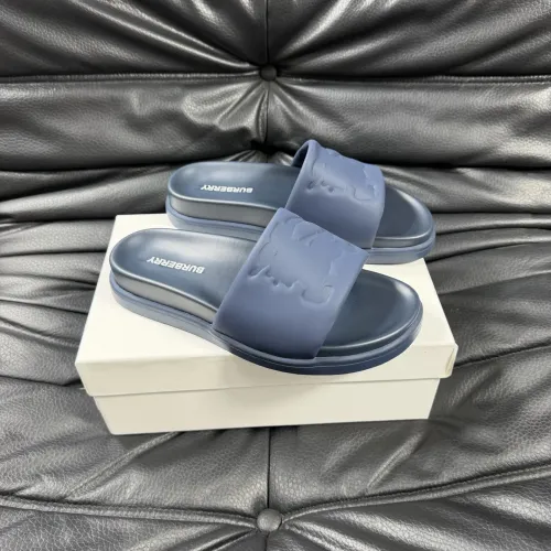Wholesale Burberry Slippers For Men #1433486 $56.00 USD, Wholesale Quality Replica Burberry Slippers