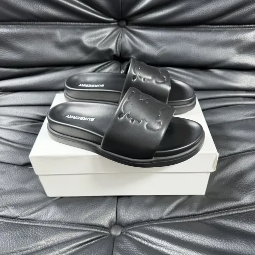 Wholesale Burberry Slippers For Men #1433487 $56.00 USD, Wholesale Quality Replica Burberry Slippers