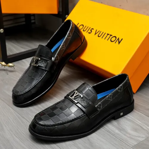 Wholesale Louis Vuitton LV Oxfords Shoes For Men #1433491 $92.00 USD, Wholesale Quality Replica Louis Vuitton LV Oxfords Shoes