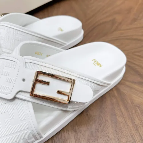 Replica Fendi Slippers For Men #1433513 $85.00 USD for Wholesale