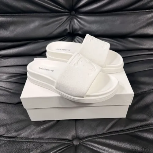 Wholesale Burberry Slippers For Men #1433517 $56.00 USD, Wholesale Quality Replica Burberry Slippers