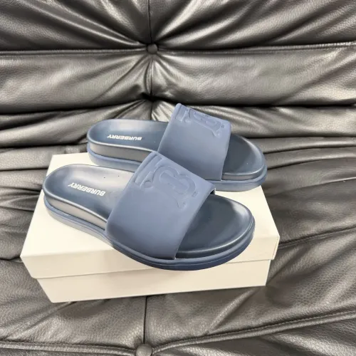 Wholesale Burberry Slippers For Men #1433519 $56.00 USD, Wholesale Quality Replica Burberry Slippers
