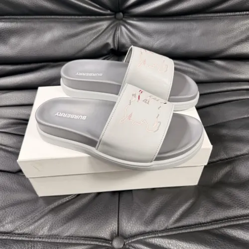 Wholesale Burberry Slippers For Men #1433523 $56.00 USD, Wholesale Quality Replica Burberry Slippers