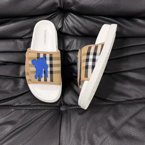 Replica Burberry Slippers For Men #1433529 $56.00 USD for Wholesale