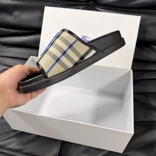 Replica Burberry Slippers For Men #1433530 $56.00 USD for Wholesale