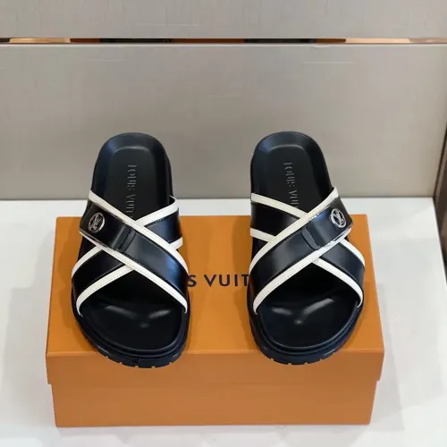 Replica Louis Vuitton Slippers For Men #1433532 $60.00 USD for Wholesale