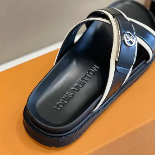 Replica Louis Vuitton Slippers For Men #1433532 $60.00 USD for Wholesale