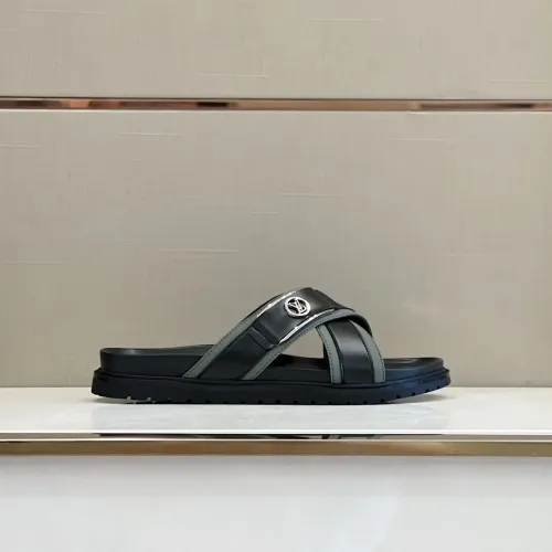 Replica Louis Vuitton Slippers For Men #1433534 $60.00 USD for Wholesale