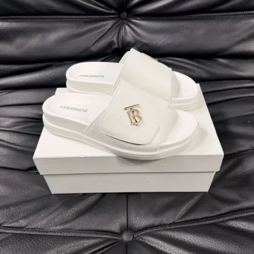 Wholesale Burberry Slippers For Men #1433554 $56.00 USD, Wholesale Quality Replica Burberry Slippers