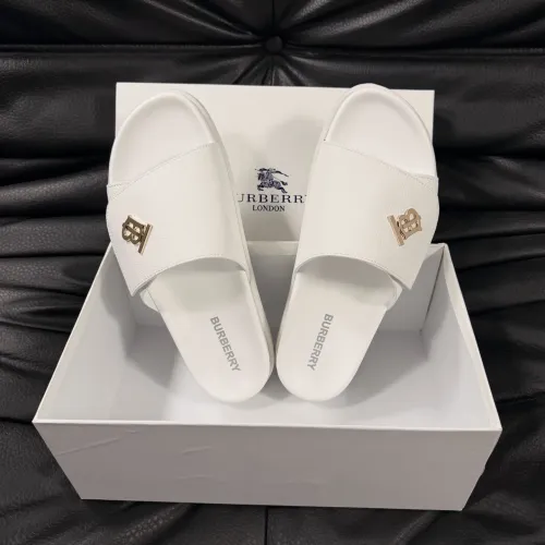 Replica Burberry Slippers For Men #1433554 $56.00 USD for Wholesale