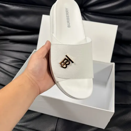 Replica Burberry Slippers For Men #1433554 $56.00 USD for Wholesale