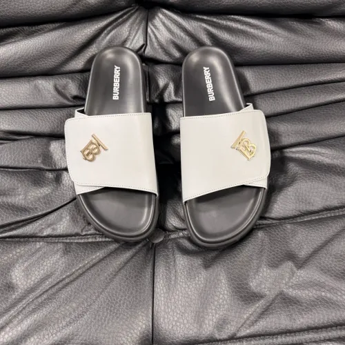 Replica Burberry Slippers For Men #1433560 $56.00 USD for Wholesale