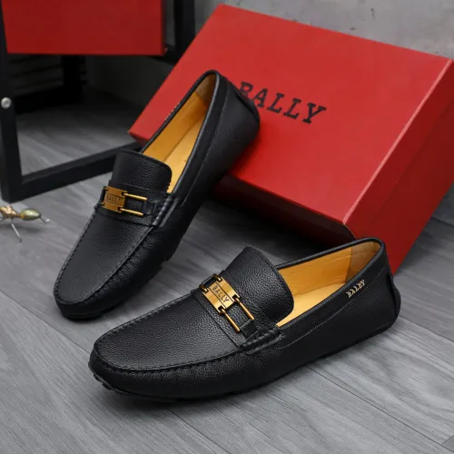 Wholesale Bally Leather Shoes For Men #1433571 $76.00 USD, Wholesale Quality Replica Bally Leather Shoes