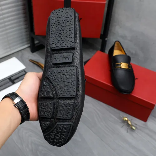 Replica Bally Leather Shoes For Men #1433571 $76.00 USD for Wholesale
