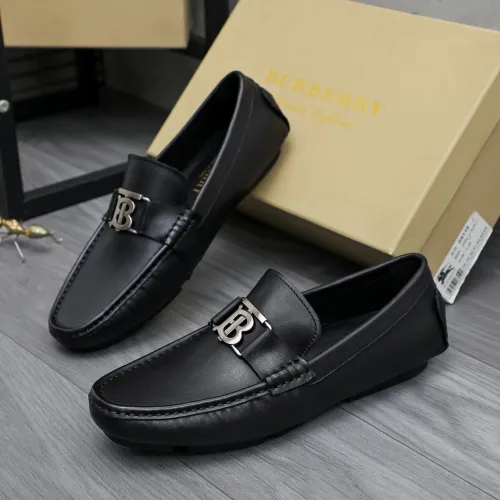 Wholesale Burberry Leather Shoes For Men #1433572 $76.00 USD, Wholesale Quality Replica Burberry Leather Shoes