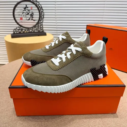 Wholesale Hermes Casual Shoes For Men #1433584 $76.00 USD, Wholesale Quality Replica Hermes Casual Shoes