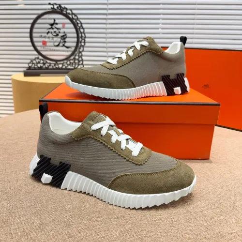 Replica Hermes Casual Shoes For Men #1433584 $76.00 USD for Wholesale