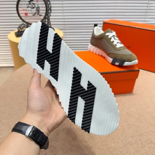 Replica Hermes Casual Shoes For Men #1433584 $76.00 USD for Wholesale