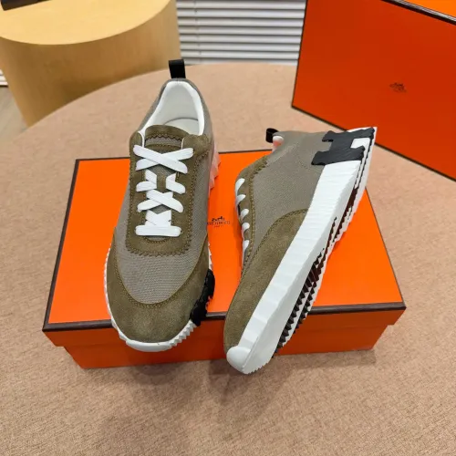 Replica Hermes Casual Shoes For Men #1433584 $76.00 USD for Wholesale