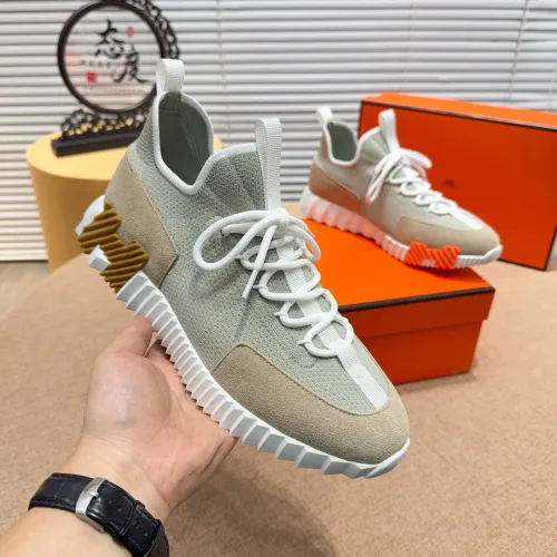Replica Hermes Casual Shoes For Men #1433587 $80.00 USD for Wholesale